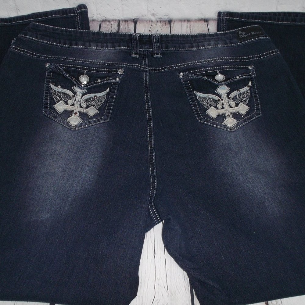 WOMEN'S SIZE 20 ROYAL ROOTS PERFECT JEANS